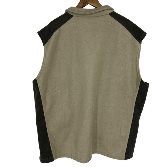Columbia Full Zip Polyester Sleeveless Outerwear Fleece Vest Men's Size XXL - Picture 5 of 8